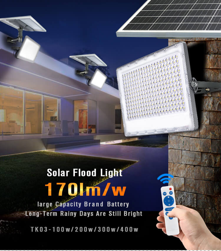 LED SOLAR FLOOD  LIGHTS solar light manufacturer SUPPLIER CHINA TK03 1