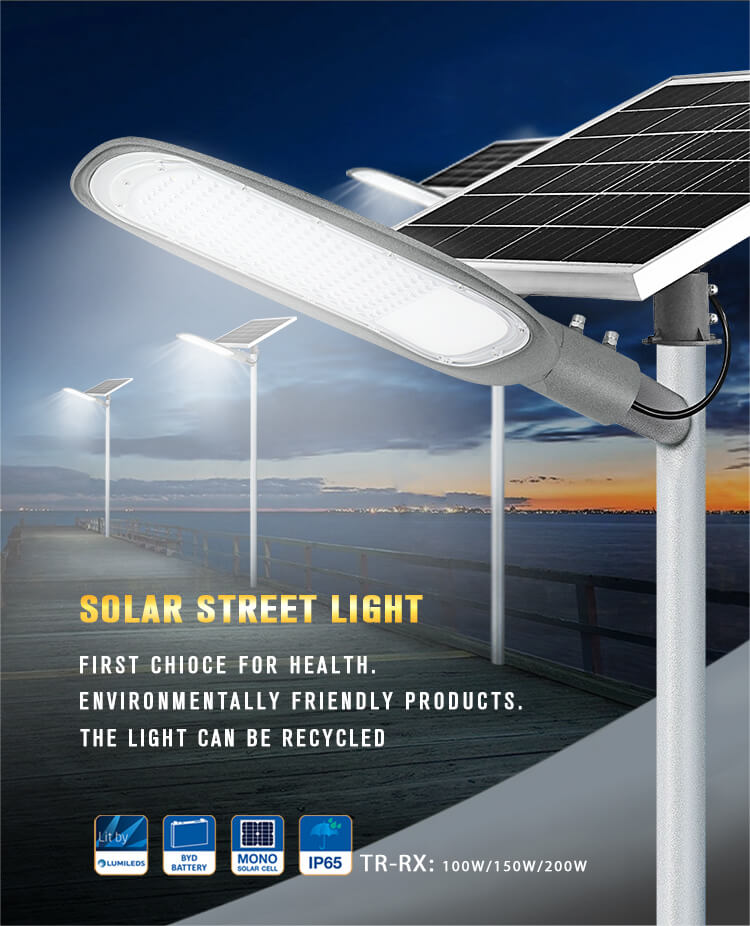 SOLAR STREET LIGHT solar light manufacturer SUPPLIER CHINA TR RX 1