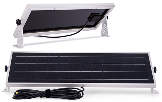 solar led batten light kit panel